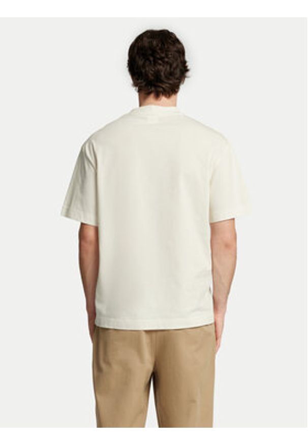 Selected Homme T-Shirt Will 16097225 Écru Relaxed Fit. Materiał: bawełna