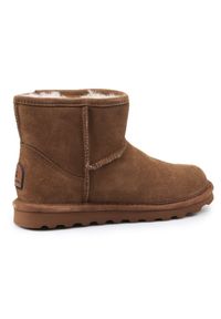 Buty Bearpaw Alyssa Hickory Ii W 2130W-220 brązowe. Wysokość cholewki: przed kolano. Kolor: brązowy. Materiał: wełna. Szerokość cholewki: normalna. Sezon: zima #1