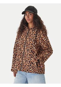 Hunter Kurtka przeciwdeszczowa Originals HARW0005261 Brązowy Regular Fit. Kolor: brązowy. Materiał: syntetyk #1