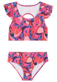 bonprix - Bikini dziewczęce (2 części). Kolor: różowy