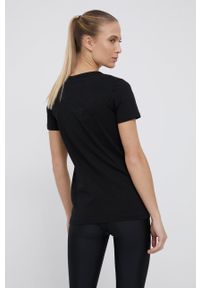 Rossignol T-shirt bawełniany kolor czarny. Okazja: na co dzień. Kolor: czarny. Materiał: bawełna. Wzór: nadruk. Styl: casual #5