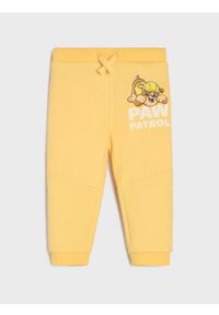 Sinsay - Spodnie dresowe PAW Patrol - żółty. Kolor: żółty. Materiał: dresówka #1