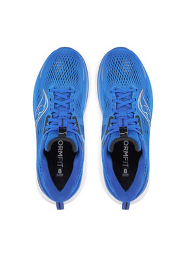 Saucony Buty do biegania Guide 18 S20998 Niebieski. Kolor: niebieski. Materiał: materiał