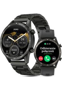 Smartwatch Gravity Zegarek męski SMARTWATCH GRAVITY GT10-1 BK/BK/BK STEEL PROF. Rodzaj zegarka: smartwatch #1