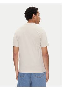 Calvin Klein Jeans T-Shirt J30J323484 Beżowy Regular Fit. Kolor: beżowy. Materiał: bawełna #5