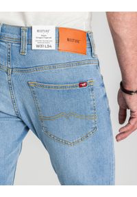 Męskie Spodnie Jeansowe Mustang Style Oregon Tapered Denim Blue 1017123 5000 401 #8