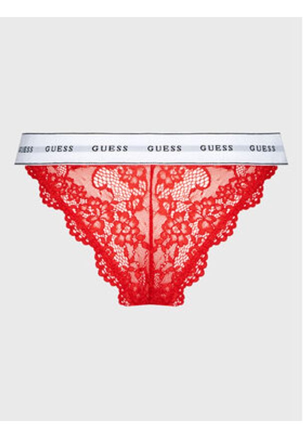 Guess Figi brazylijskie Belle O97E01 KBBT0 Czerwony. Kolor: czerwony. Materiał: syntetyk