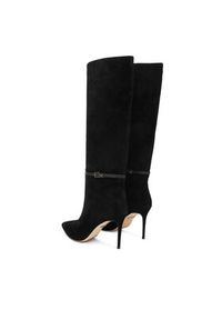 Marciano Guess Kozaki 5BGZ46 7419A Czarny. Kolor: czarny. Materiał: zamsz, skóra #4