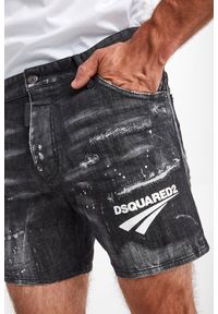 SZORTY DAN COMMANDO SHORT DSQUARED2. Materiał: jeans