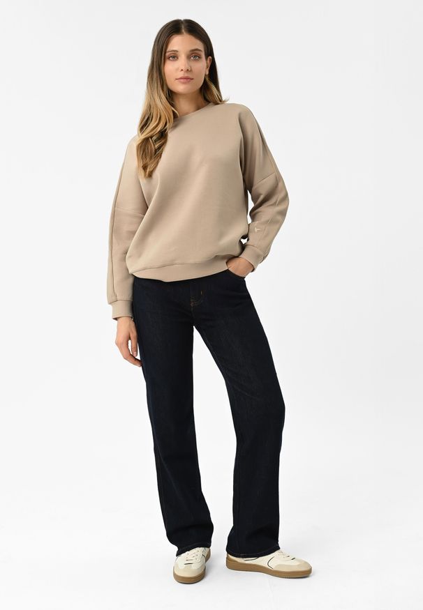 Volcano - Bluza bawełniana B-ALLURE. Okazja: na co dzień. Materiał: bawełna. Wzór: gładki. Styl: klasyczny, casual