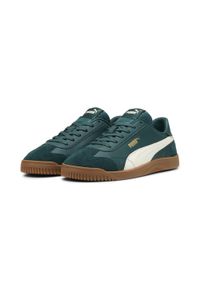 Puma - Sneakersy PUMA Club 5v5 PUMA Dark Myrtle Frosted Ivory Gold Green White. Okazja: na co dzień. Kolor: żółty, wielokolorowy, zielony, biały