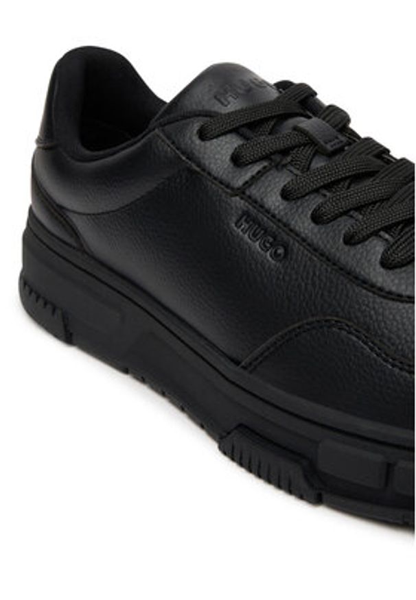 Hugo - HUGO Sneakersy Yarrow 50548507 Czarny. Kolor: czarny. Materiał: skóra