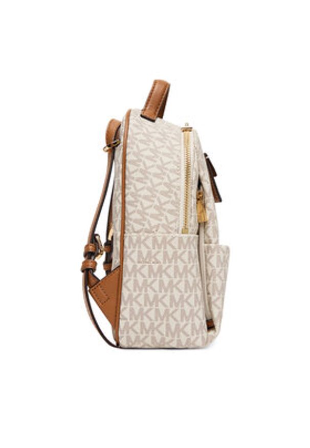 MICHAEL Michael Kors Plecak Sable 30T5G3XB1B Beżowy. Kolor: beżowy. Materiał: skóra
