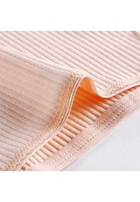 Intica - Figi prążkowane z koronką na co dzień i okazje Asja. Kolor: szary. Materiał: prążkowany, koronka. Wzór: koronka #2