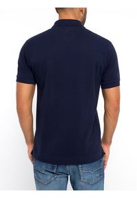 Lacoste Polo L1212 Granatowy Classic Fit. Typ kołnierza: polo. Kolor: niebieski. Materiał: bawełna #3