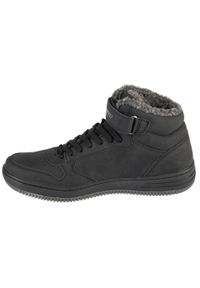 LOTTO - Buty sportowe Sneakersy męskie, Lotto Paliot Fur. Kolor: czarny. Materiał: materiał, syntetyk, tkanina. Sport: turystyka piesza