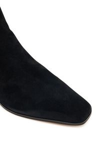 Nokwol Botki Dusty Czarny. Kolor: czarny. Materiał: zamsz, skóra #3
