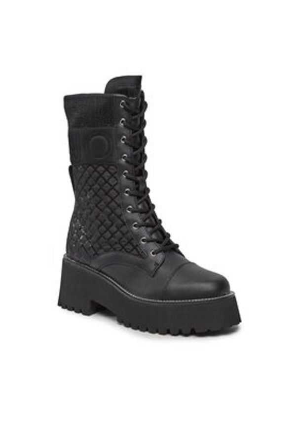 Liu Jo Trapery Flair 04 SF3017 TX040 Czarny. Kolor: czarny. Materiał: materiał