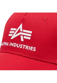 Alpha Industries Czapka z daszkiem Basic Trucker 186902 Czerwony. Kolor: czerwony. Materiał: materiał #4