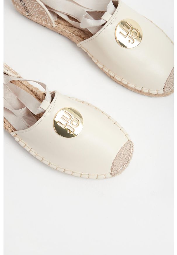 Liu Jo - Espadryle damskie LIU JO. Wzór: aplikacja, nadruk