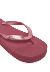 Calvin Klein Japonki Flatform Flip Flop Met Tpu HW0HW03120 Różowy. Kolor: różowy. Materiał: syntetyk #4