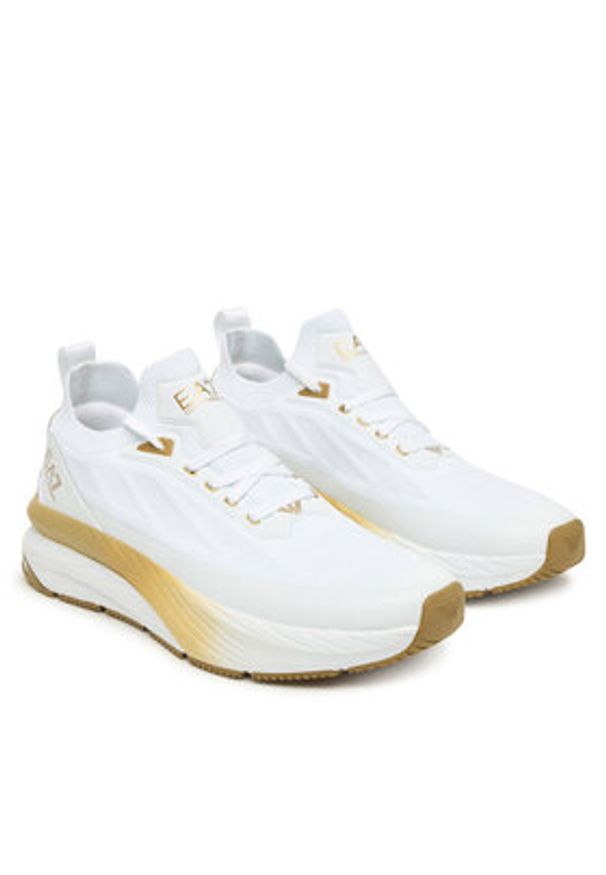 EA7 Emporio Armani Sneakersy 7X000343 AF18639 M0015 Biały. Kolor: biały. Materiał: materiał
