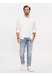 Pepe Jeans Koszula Parkers 26137/23/PL Biały Regular Fit. Kolor: biały. Materiał: bawełna #5