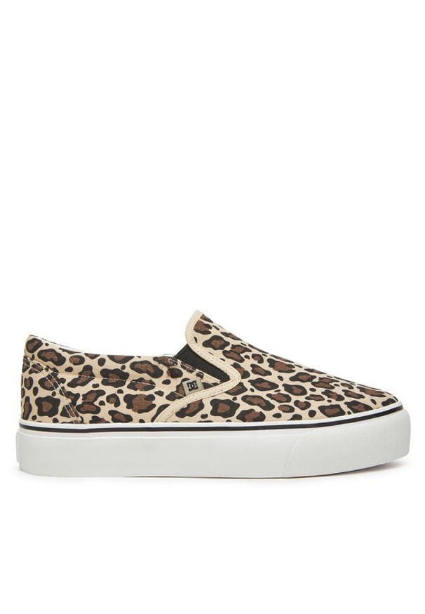 DC Shoes Tenisówki WFA3015-1B Brązowy. Kolor: brązowy. Materiał: materiał