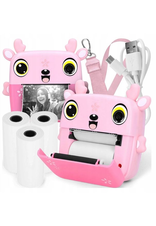 Hitbaits - DRUKUŚ 3.0 PRO RÓŻOWY JELONEK KANZA. Kolor: różowy