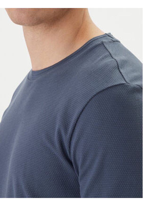 BOSS T-Shirt Tiburt 240 50452680 Niebieski Regular Fit. Kolor: niebieski. Materiał: bawełna