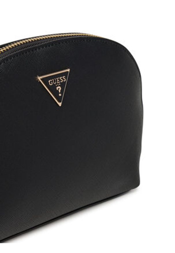 Guess Kosmetyczka PW7526 P5270 Czarny. Kolor: czarny. Materiał: skóra