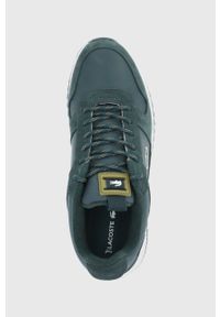 Lacoste Buty 742SMA0032.1X3 kolor zielony. Nosek buta: okrągły. Zapięcie: sznurówki. Kolor: zielony. Materiał: guma. Technologia: Primaloft. Sport: bieganie #3