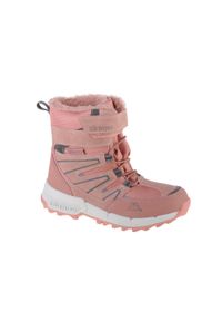 Buty zimowe dziewczęce, Kappa Floki Tex K. Kolor: różowy. Sezon: zima. Styl: sportowy. Sport: turystyka piesza #1