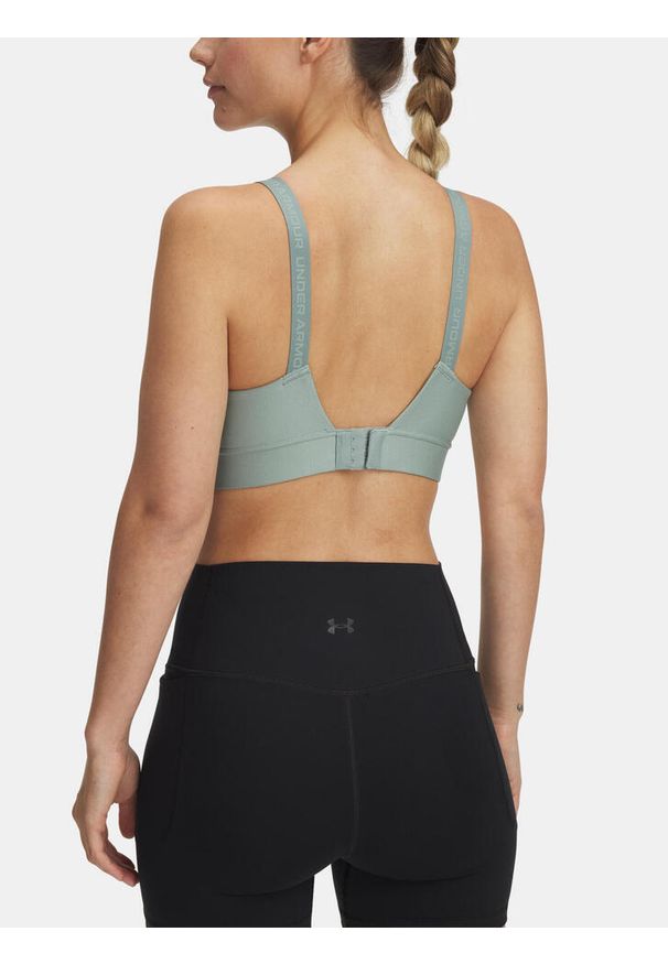 Biustonosz treningowy Under Armour Infinity Mid. Kolor: zielony. Sport: fitness