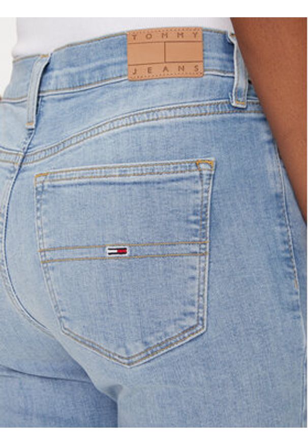 Tommy Jeans Jeansy Nora DW0DW20651 Niebieski Skinny Fit. Kolor: niebieski