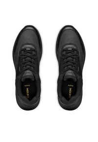 Geox Sneakersy U Branthon B Abx U56M6A 0EKBU C9999 Czarny. Kolor: czarny. Materiał: skóra