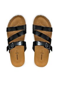 Geox Klapki D New Sthellae D551AA 000HH C9999 Czarny. Kolor: czarny. Materiał: skóra #3