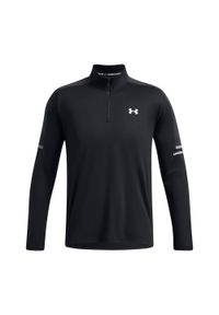 Longsleeve treningowy męski Under Armour Tech Utility 1/4 Zip. Kolor: czarny. Długość rękawa: długi rękaw #1