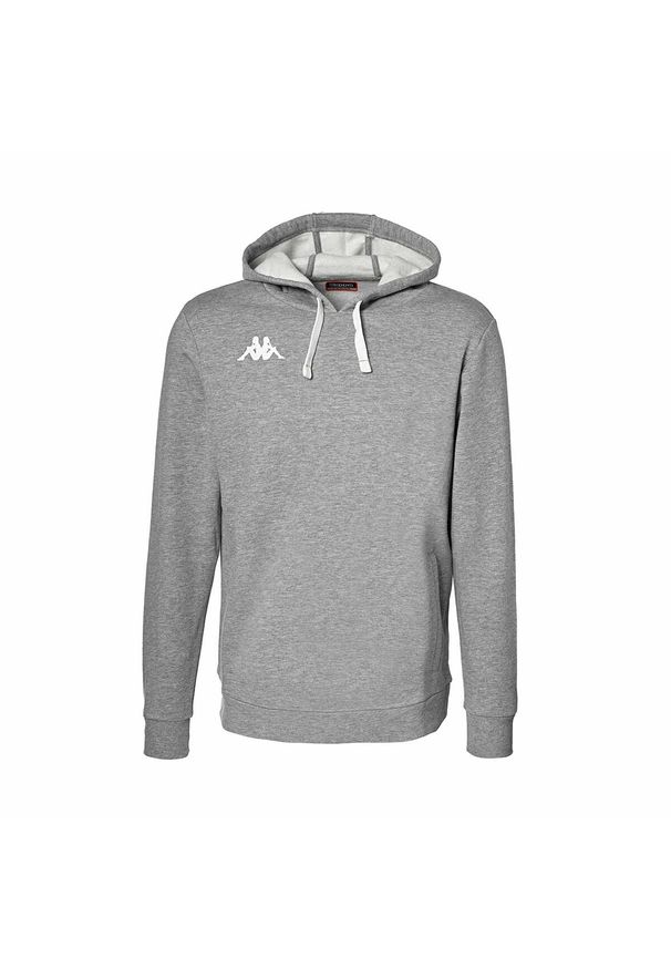 Bluza z kapturem dla dzieci Kappa Bali. Typ kołnierza: kaptur. Kolor: wielokolorowy, szary. Sport: joga i pilates