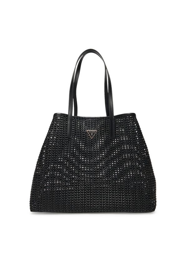 Guess Torebka Brigitta HWWZ72 06240 Czarny. Kolor: czarny. Materiał: skórzane