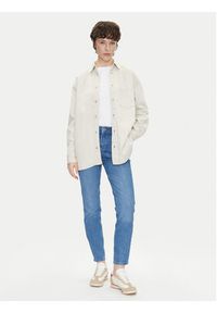 Pepe Jeans Koszula jeansowa PL304963 Écru Oversize. Materiał: bawełna #2