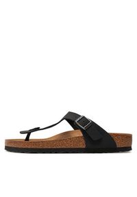 Birkenstock Japonki Gizeh 1020380 Czarny. Kolor: czarny. Materiał: skóra #3