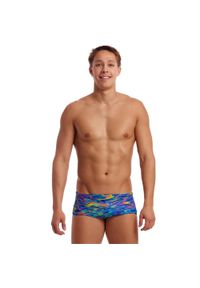 FUNKY TRUNKS - Trunki męskie Funky Trunks Stir Crazy - sidewinder. Kolor: niebieski