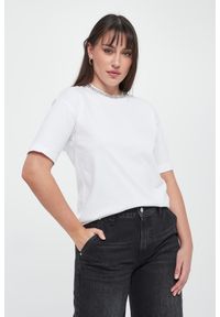 T-shirt damski z cyrkoniami Thei JOOP! #1