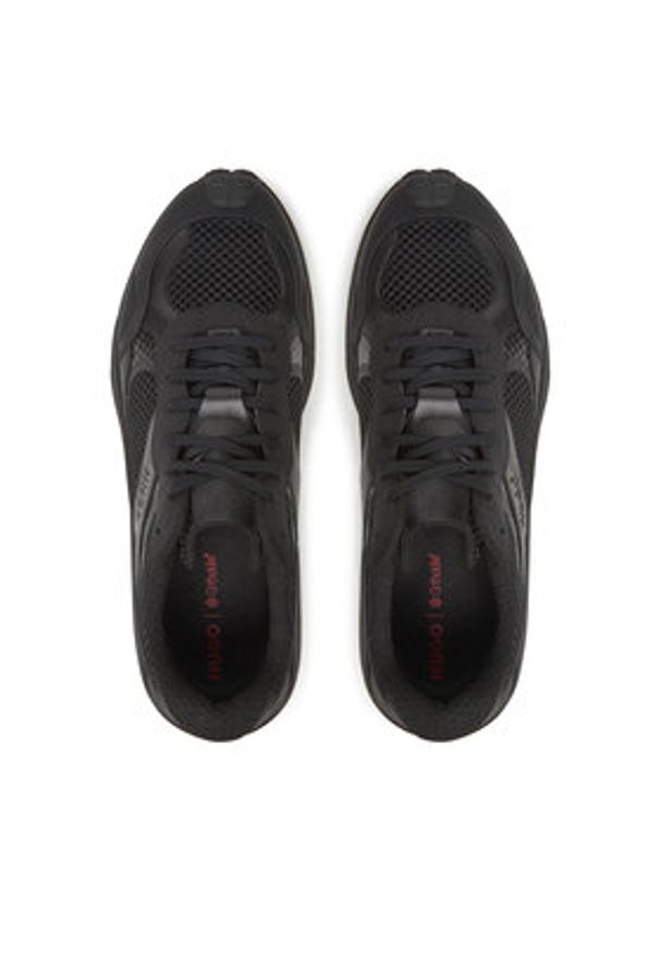 Hugo - HUGO Sneakersy GO2 50548571 Czarny. Kolor: czarny. Materiał: materiał