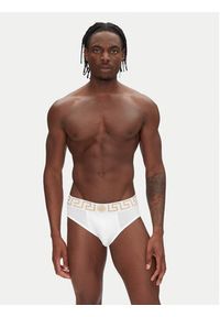 VERSACE - Versace Komplet slipów AU10327 Biały. Kolor: biały. Materiał: bawełna #2