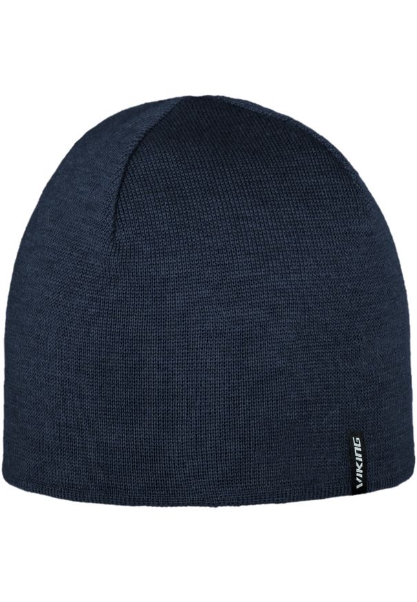Viking - Czapka zimowa z wełną merino VIKING Noma 2.0 GWS Pro Style. Kolor: niebieski. Materiał: wełna. Sezon: zima. Styl: sportowy