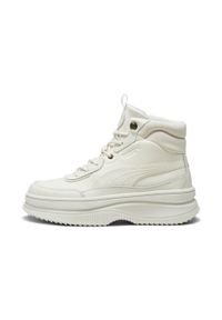Puma Buty Mayra Frosted 39231603. Kolor: beżowy. Materiał: materiał, skóra, syntetyk