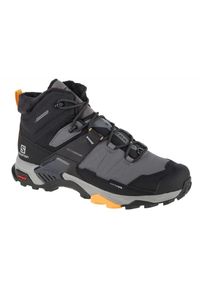 salomon - Buty Salomon X Ultra 4 Mid Winter Ts M 413552 czarne. Zapięcie: sznurówki. Kolor: czarny. Materiał: futro, syntetyk, tkanina. Szerokość cholewki: normalna