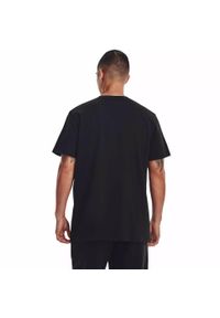 T-Shirt Męski Oversize Under Armour M Logo Emb Heavyweight. Kolor: czarny. Sport: fitness #2